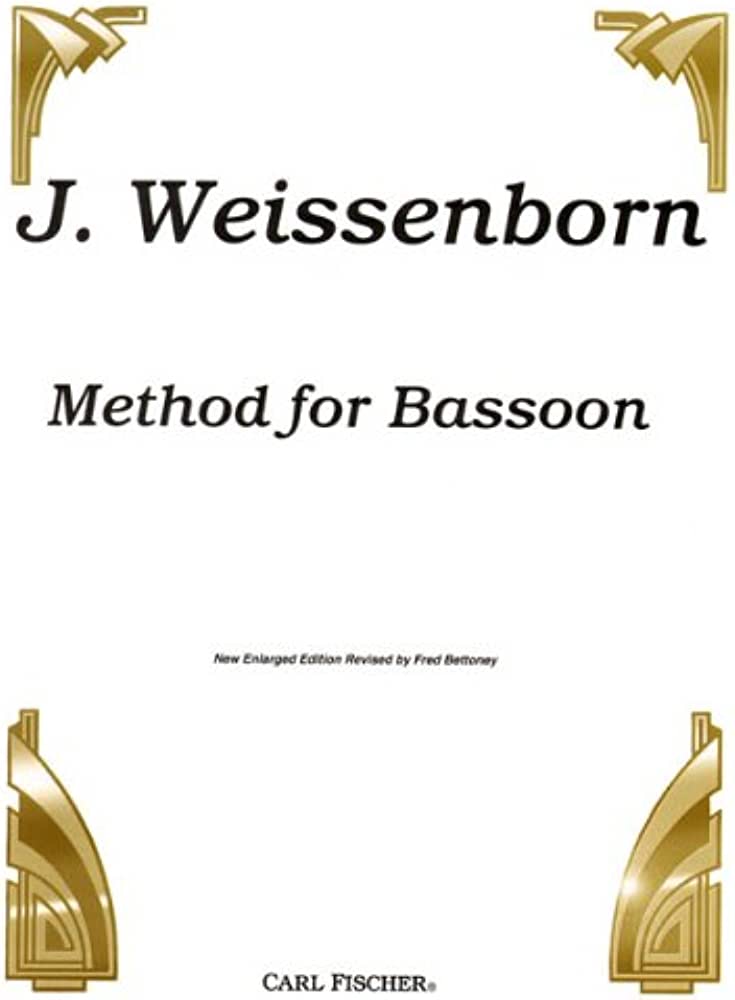 Method For Bassoon (Weissenborn)