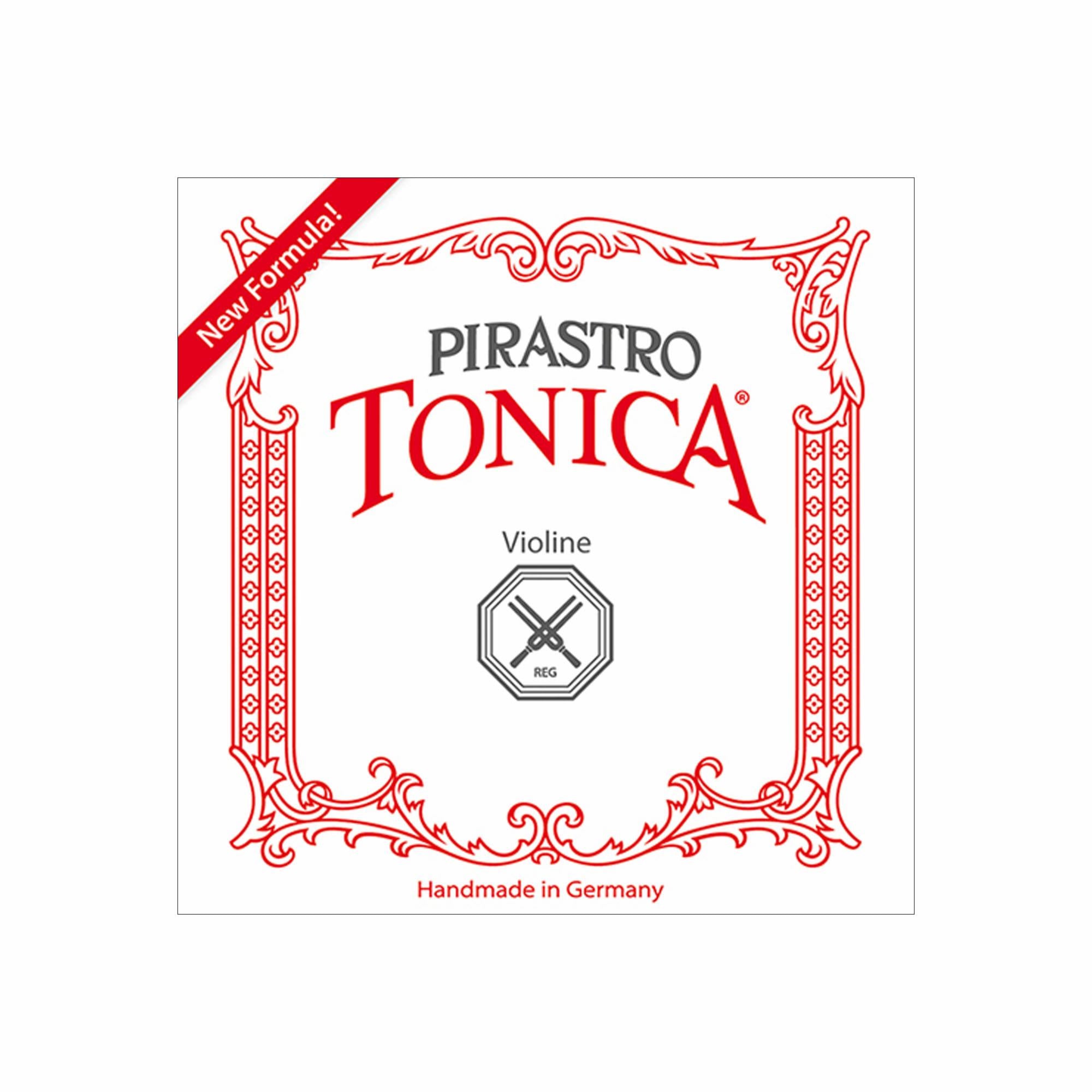 Pirastro Tonica Violin Strings - 4/4 Full Set - Medium