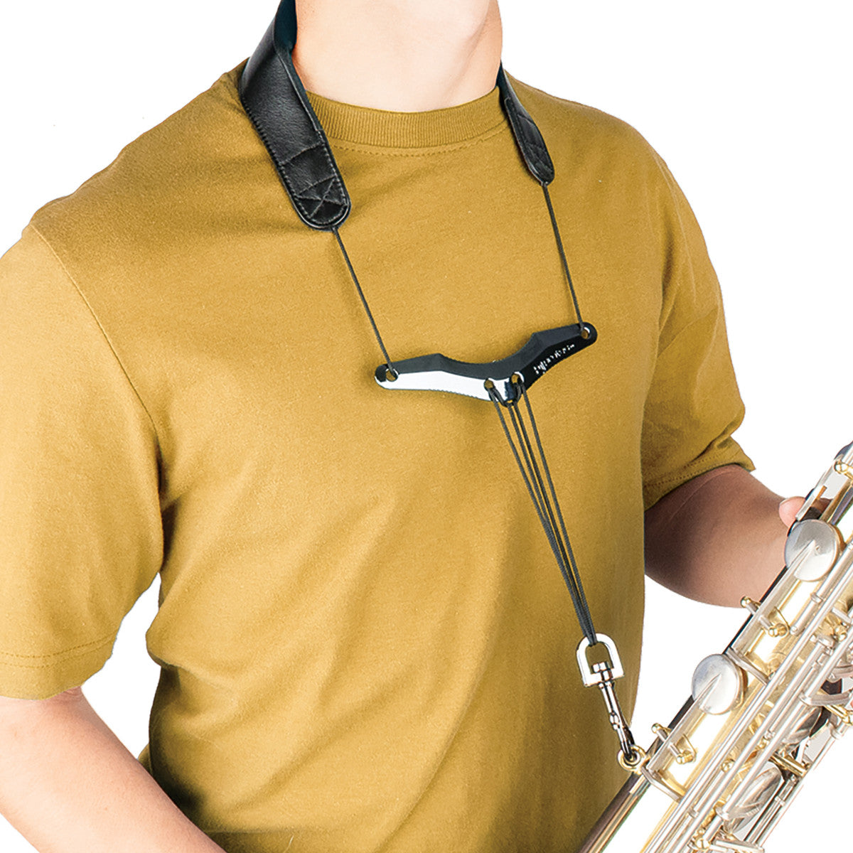 Protec Less-Stress Leather Saxophone Neck Strap