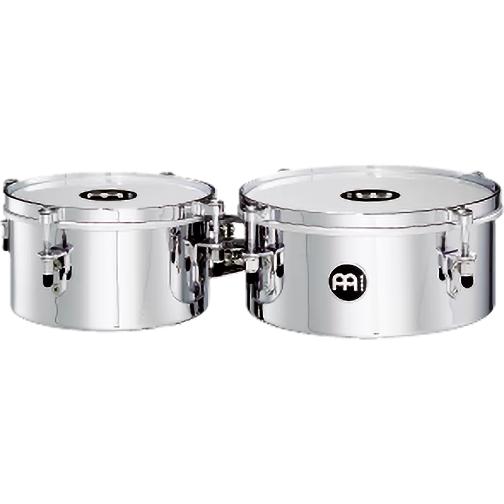 Meinl 8" & 10" Drummer Timbale & Mini Timbale (Patented), Chrome - MIT810CH