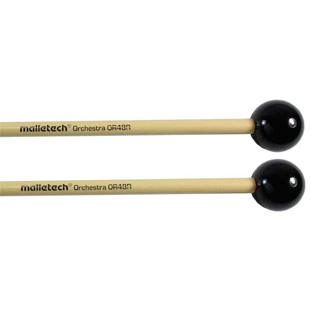 Malletech Orchestral Series Xylophone Mallets - Rattan