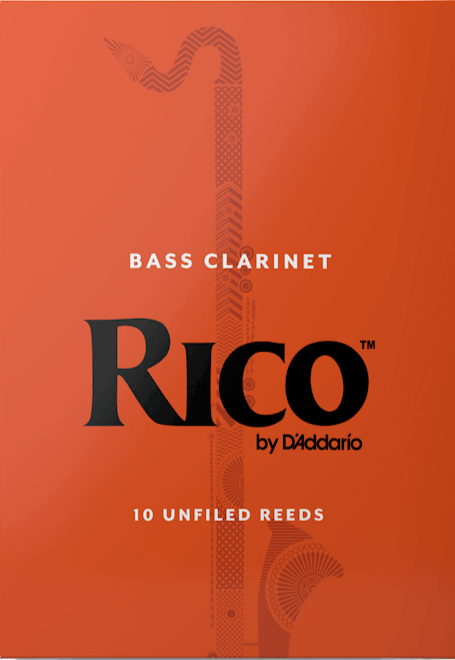 Rico Bass Clarinet Reeds (Box of 10)