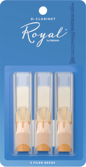 Rico Royal Bb Clarinet Reeds (3 Pack)