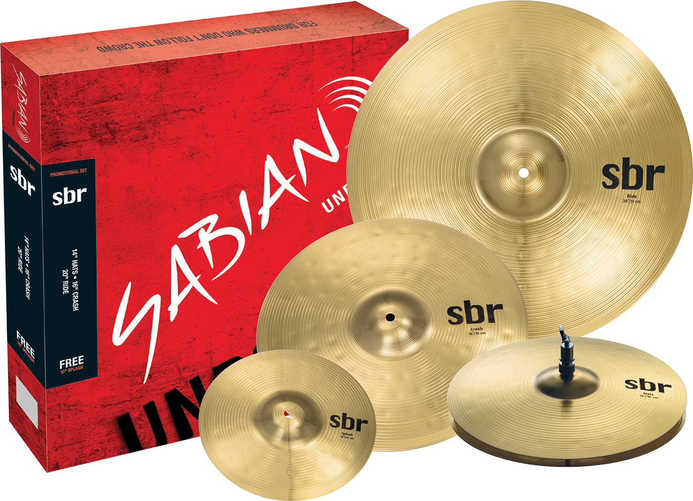 Sabian SBR Promotional Set - SBR5003G