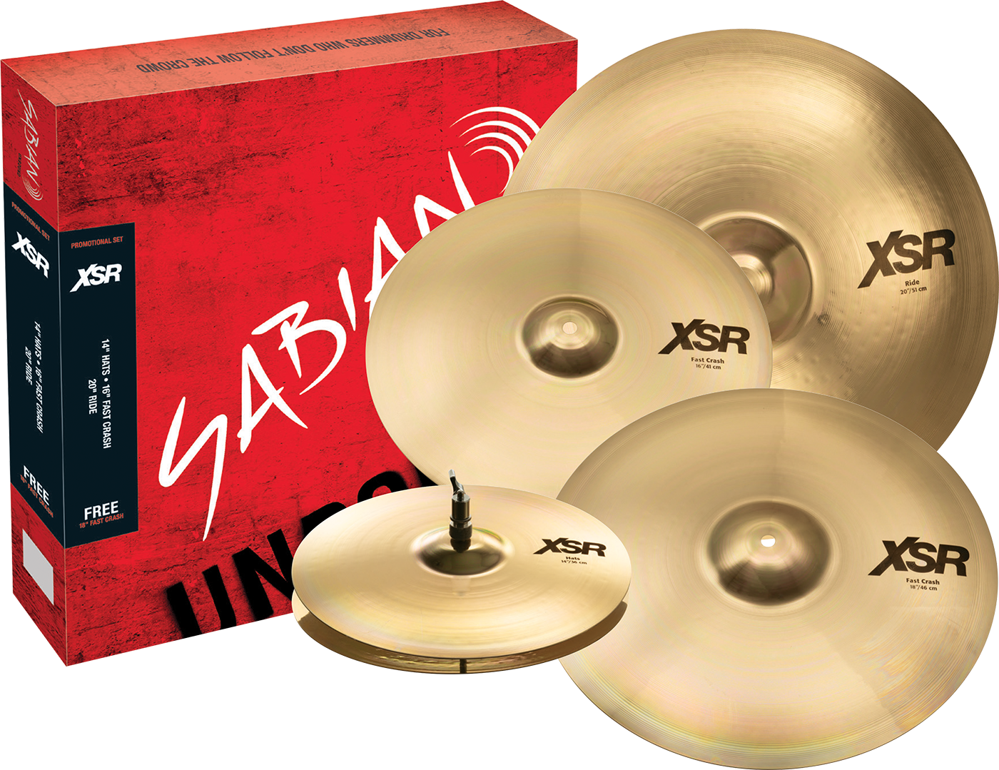 Sabian XSR Performance Set - XSR5005GB