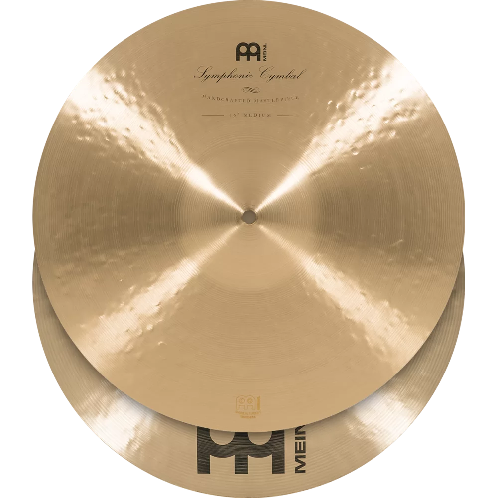 Meinl 16" Medium Symphonic Crash Cymbal Pair