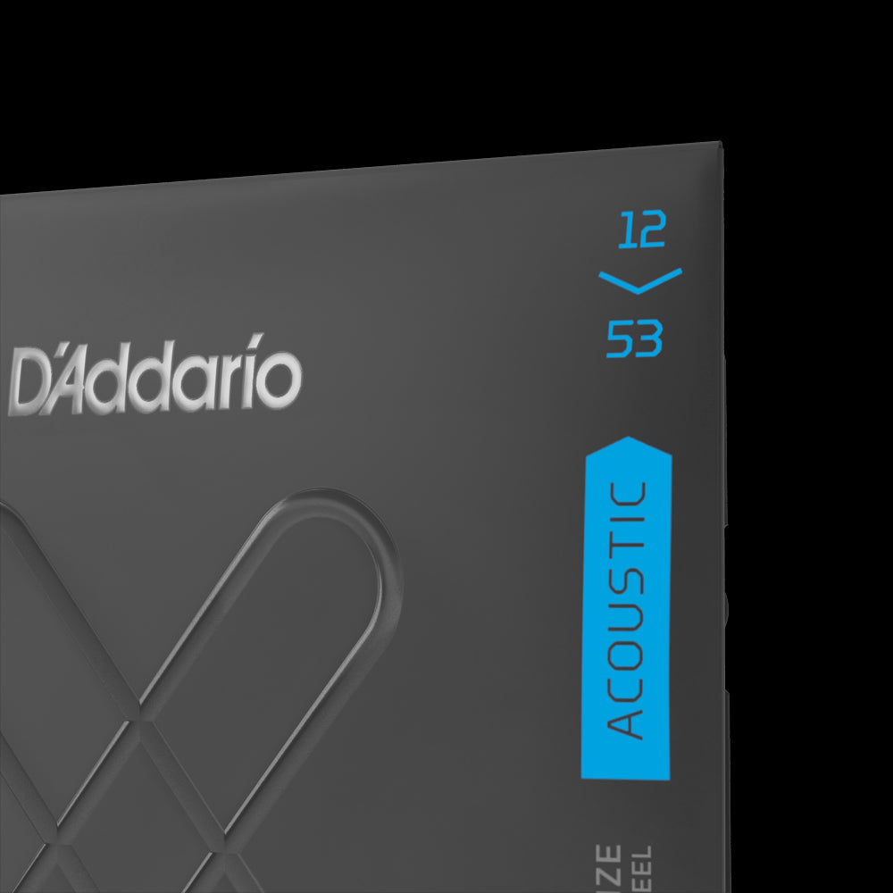 D'Addario 12-53 Light Coated Acoustic Guitar Strings