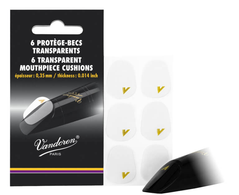 Vandoren Mouthpiece Cushions - Clear 0.35mm