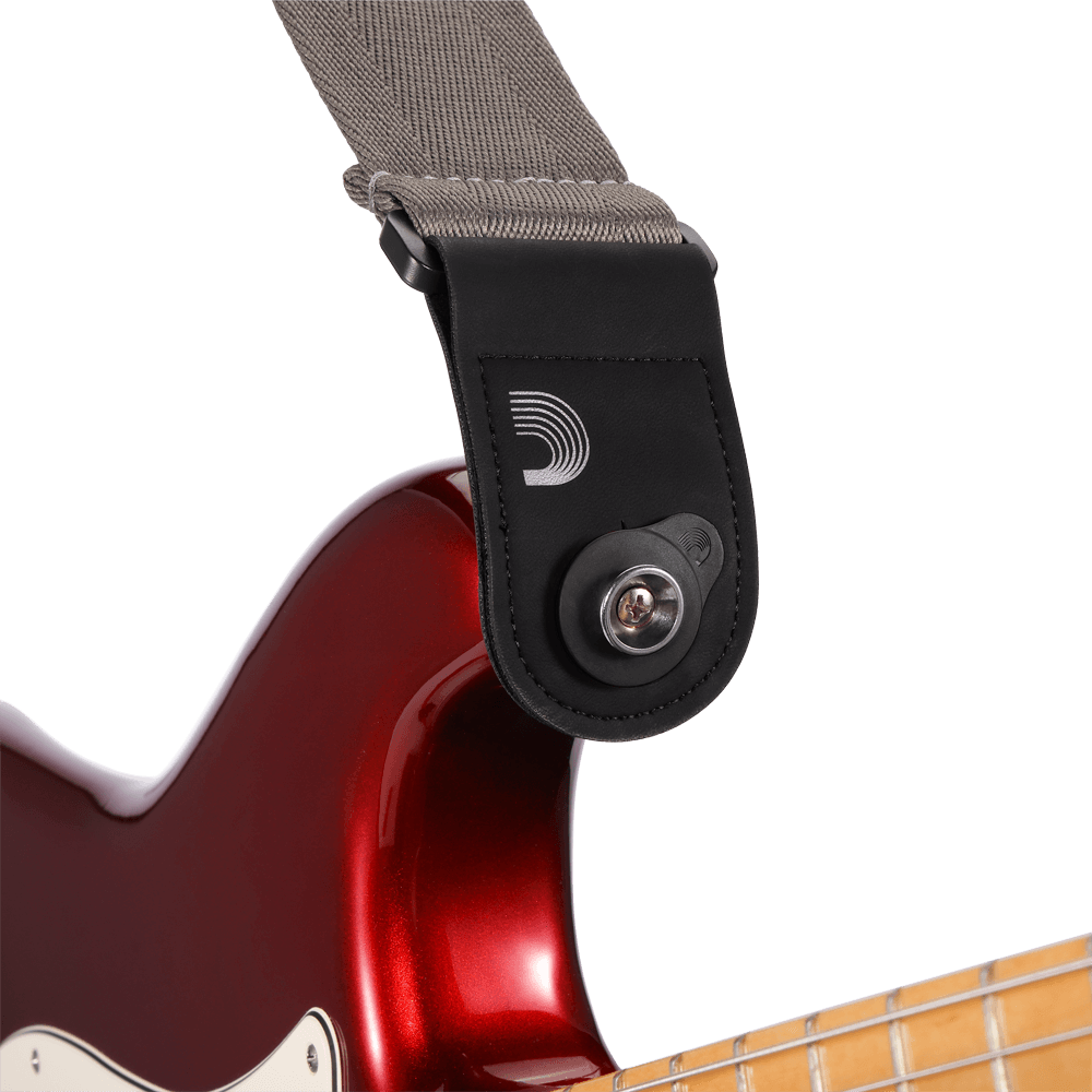 D'Addario Flex Lock Strap Blocks - 4 Pack, Black