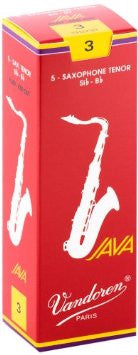 Vandoren Java Red Tenor Sax Reeds (box of 5)