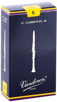 Vandoren Traditional Bb Clarinet Reeds (Box of 10)