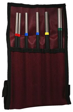 Grover Deluxe Tubular Beater Set (6pc) w/ case