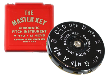 Master Key Chromatic Pitch Pipe