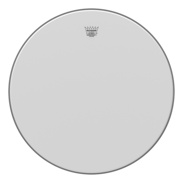 Remo Bass Drum Coated Powerstroke 3, 2.5" Impact Patch Drum Head