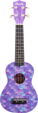 Amahi DDUK12 Mermaid Soprano Ukulele