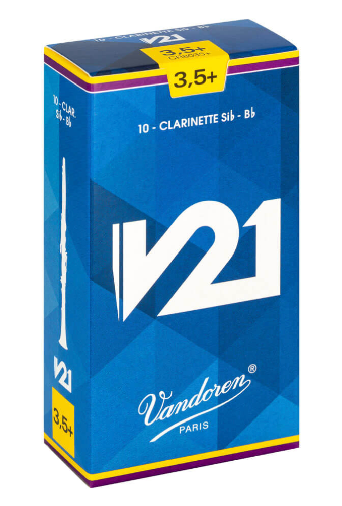 Vandoren V21 Bb Clarinet Reeds (Box of 10)