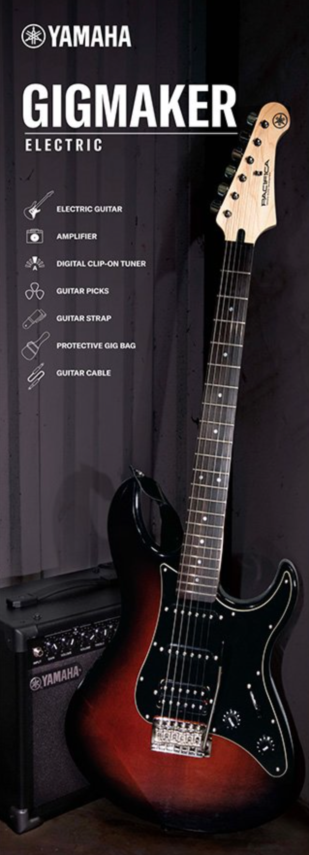 Yamaha Gigmaker Electric Guitar Package