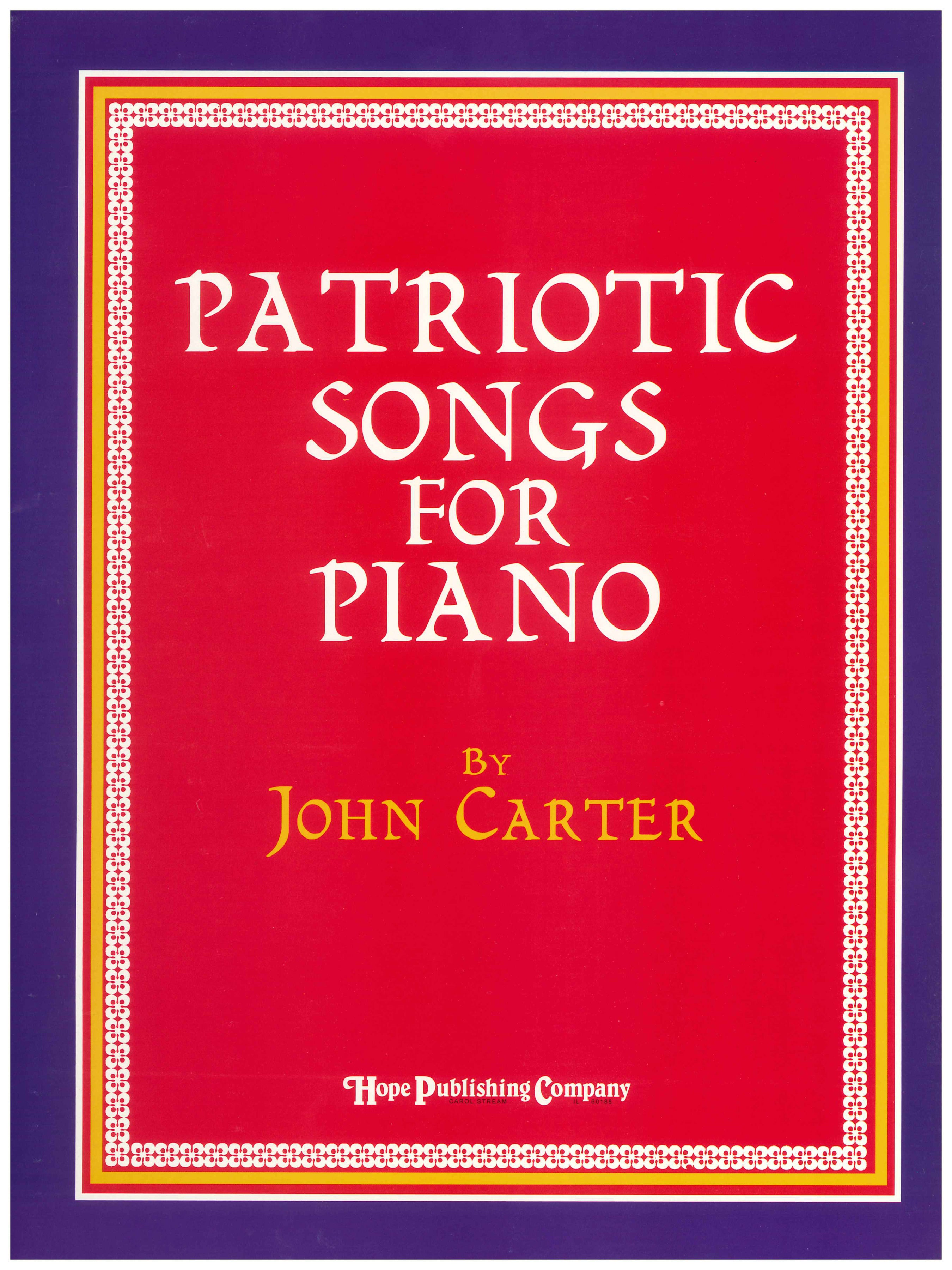 Patriotic Songs for Piano