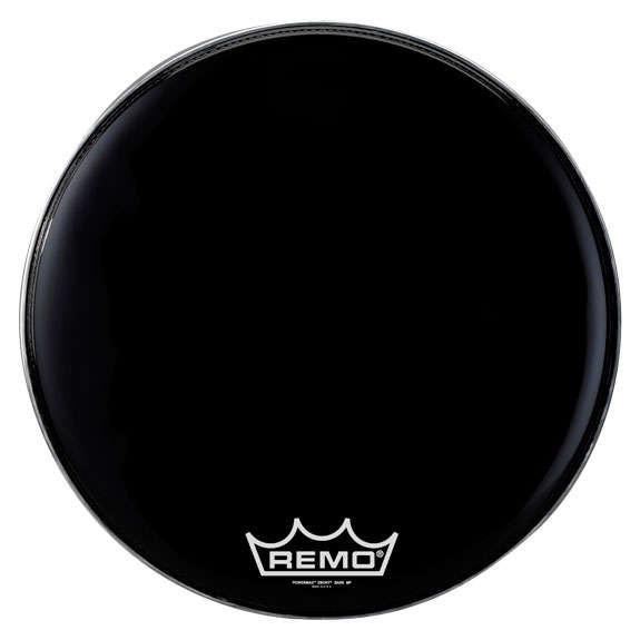 Remo Ebony Powermax Marching Bass Drum Head