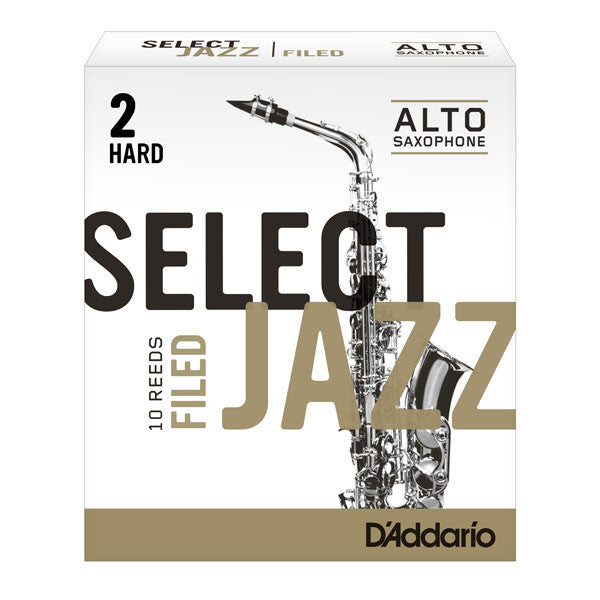 D'Addario Jazz Select Alto Sax Reeds (Box of 10)