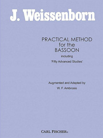 Practical Method For The Bassoon (Weissenborn)